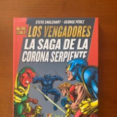 Cómics: MARVEL GOLD LOS VENGADORES (PANINI) - LA SAGA DE LA CORONA SERPIENTE. Lote 363100605