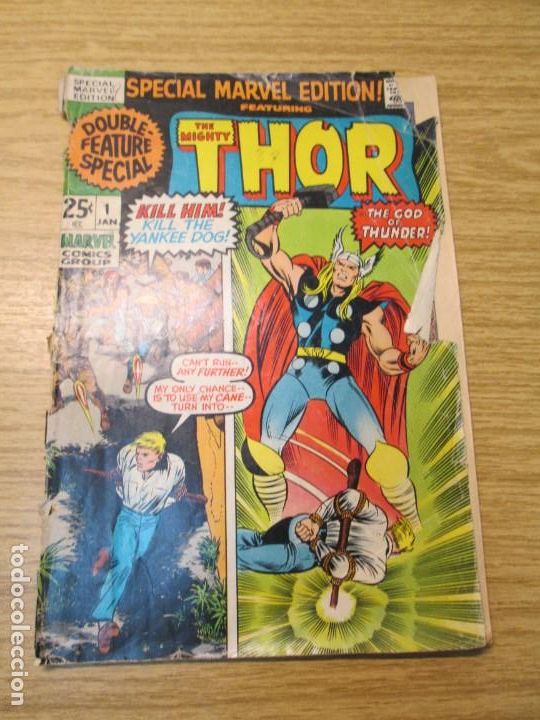 C&oacute;mics: SPECIAL MARVEL EDITION. THE MIGHTY THOR. MAGAZINE MANAGEMENT CO. 1971. COMICS - Foto 2