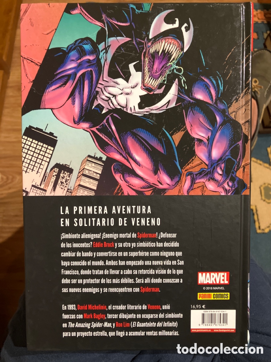 C&oacute;mics: VENENO - PROTECTOR LETAL - MICHELINIE / BAGLEY / LIM - TOMO PANINI - Foto 2