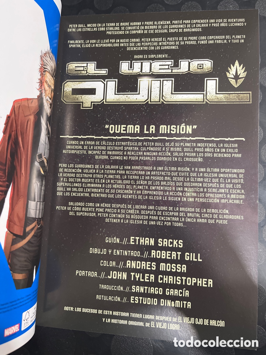 C&oacute;mics: EL VIEJO QUILL N.5 QUEMA LA MISI&Oacute;N ( 2019/2020 ) - Foto 3
