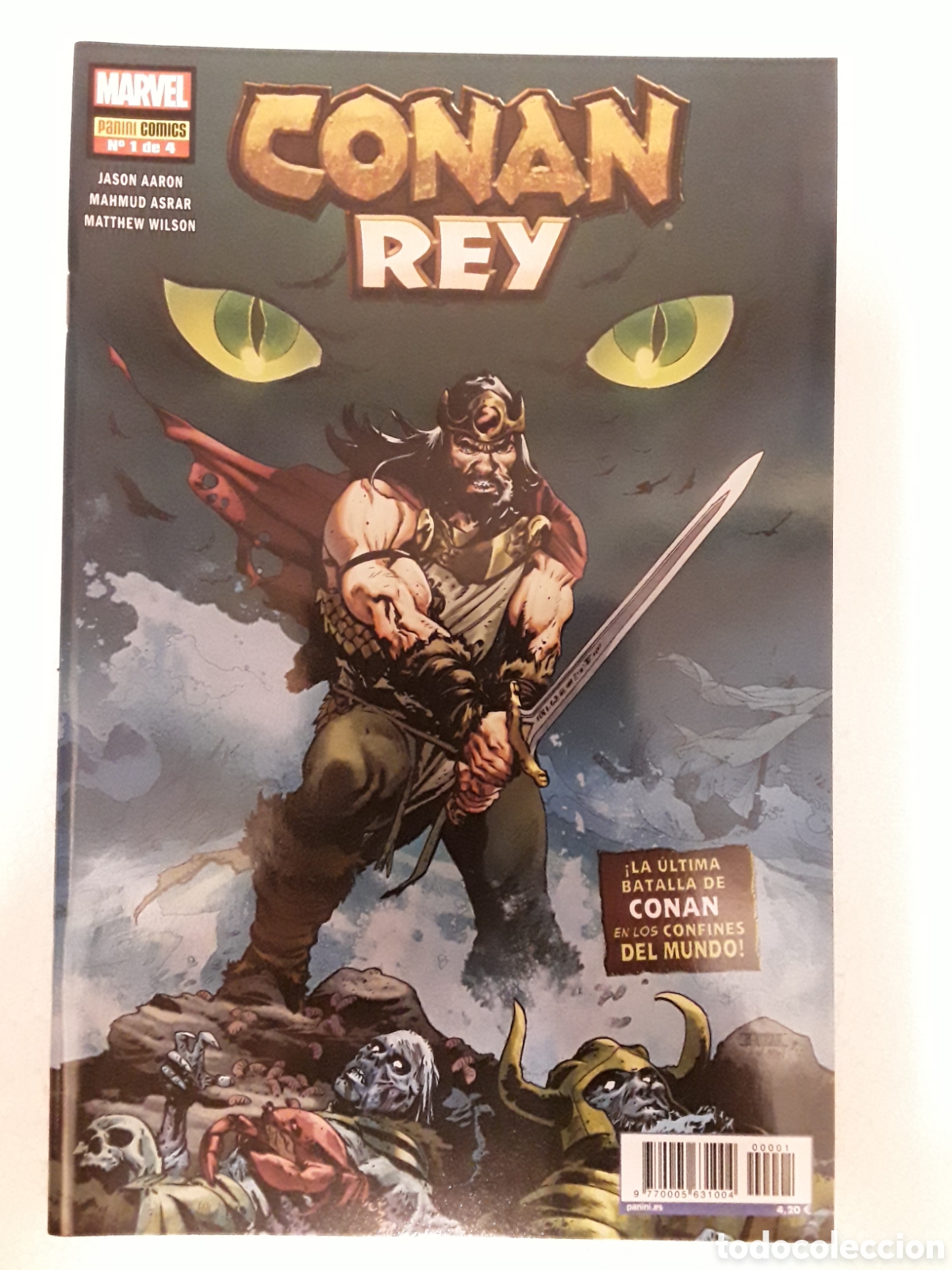 C&oacute;mics: Conan Rey 1 (de 4) (grapa) - Aaron, Asrar, Wilson - Panini / Marvel - Foto 1