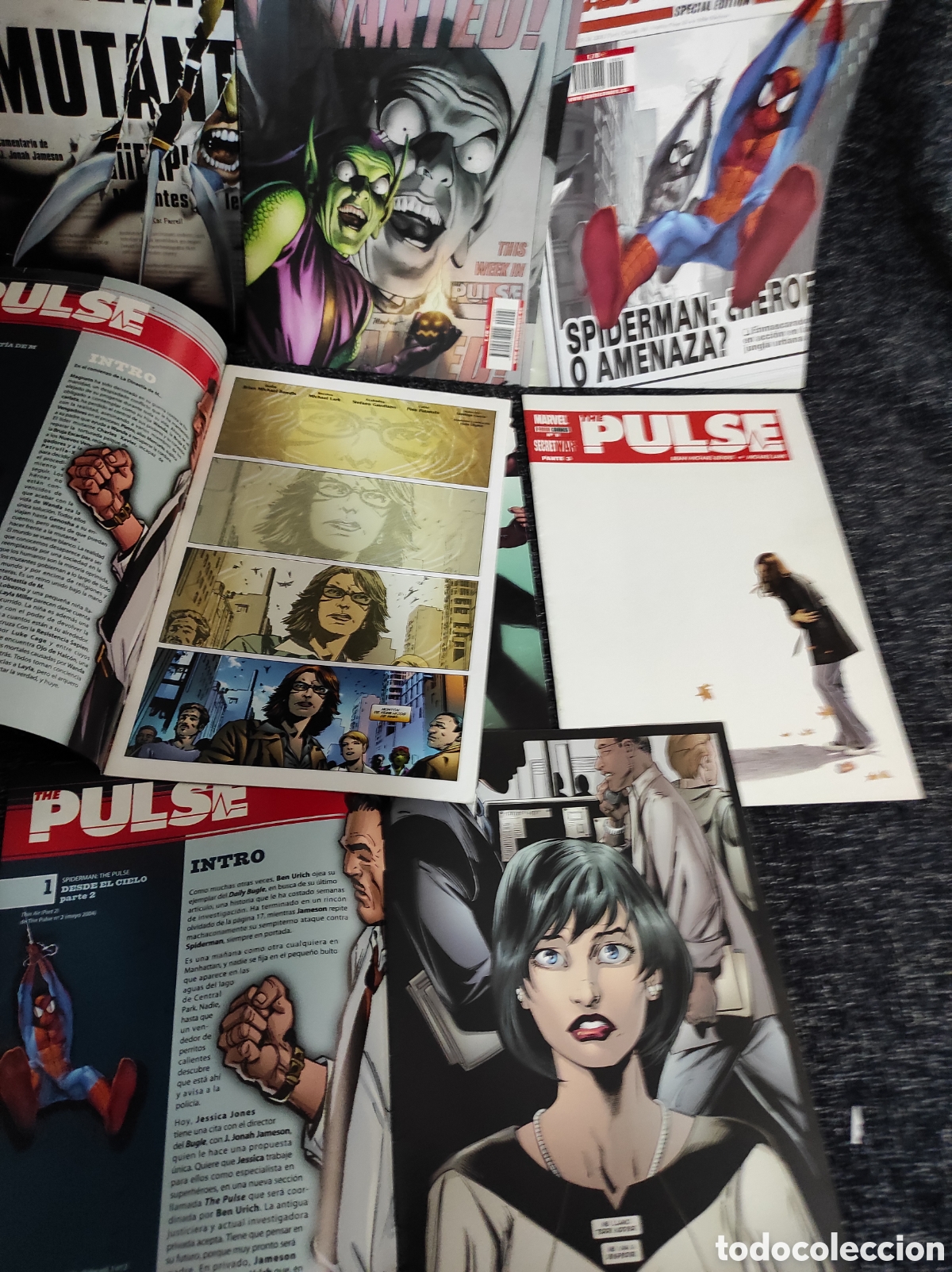 C&oacute;mics: THE PULSE - LOTE DE 8 EJEMPLAES -edita : PANINI - Foto 2