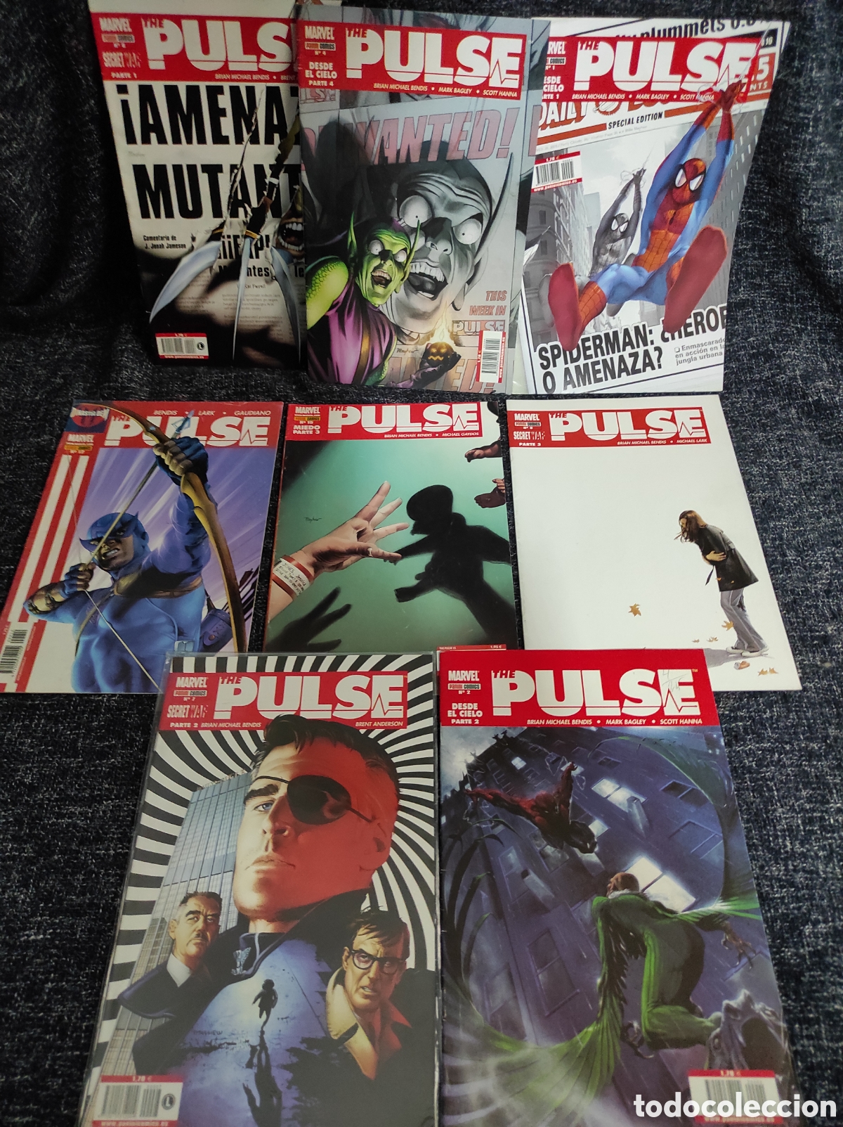 C&oacute;mics: THE PULSE - LOTE DE 8 EJEMPLAES -edita : PANINI - Foto 1