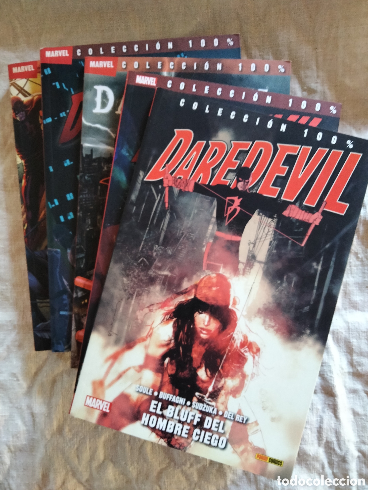 C&oacute;mics: Daredevil lote de 5 n&uacute;ms. Colecci&oacute;n 100% - Foto 1