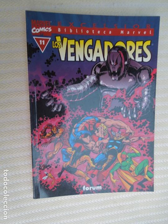 C&oacute;mics: LOS VENGADORES N&ordm; 11 - BIBLIOTECA MARVEL COMICS EXCELSIOR FORUM - Foto 1