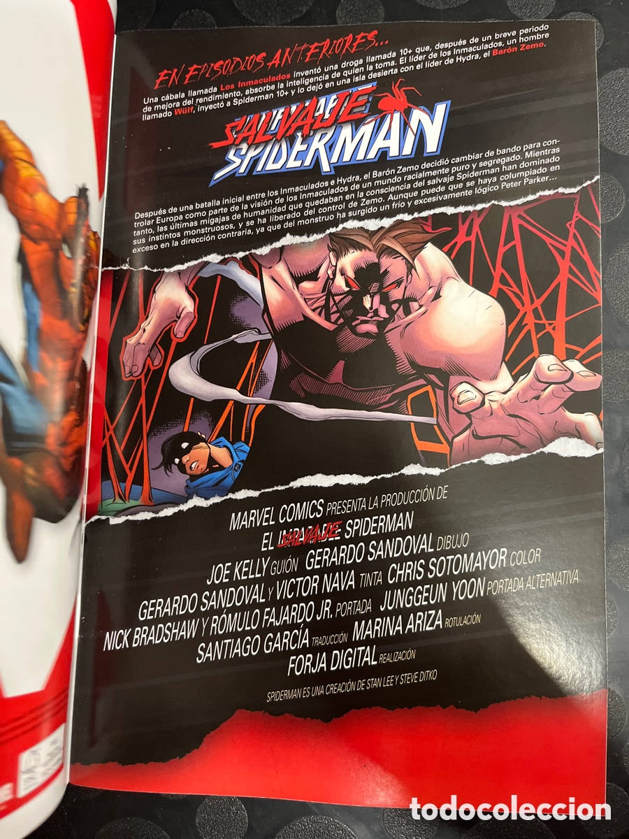 C&oacute;mics: SALVAJE SPIDERMAN N.3 LA SAGA DEL IMPARABLE : CONCLUSI&Oacute;N ( 2022 ) - Foto 3