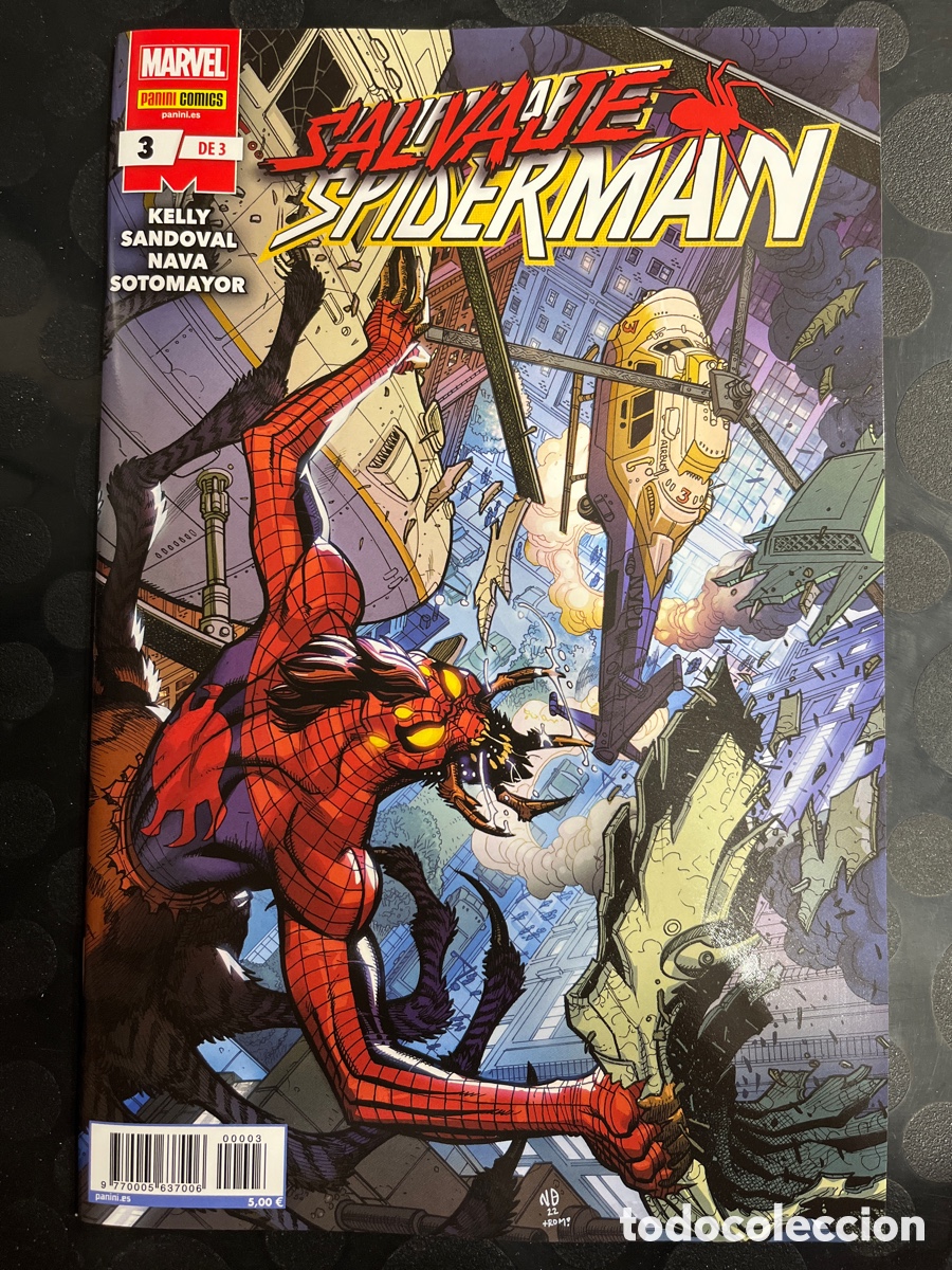C&oacute;mics: SALVAJE SPIDERMAN N.3 LA SAGA DEL IMPARABLE : CONCLUSI&Oacute;N ( 2022 ) - Foto 1