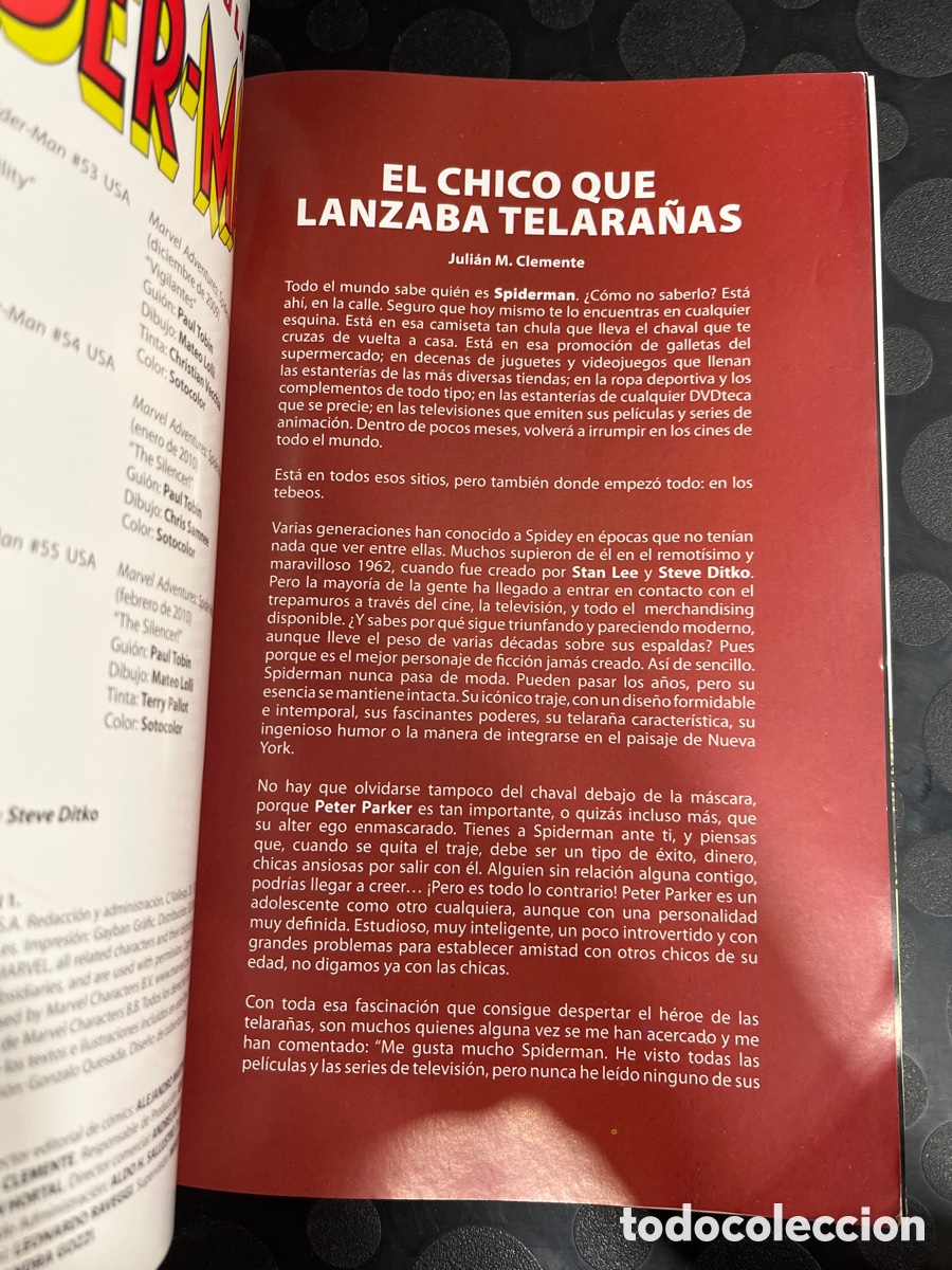 C&oacute;mics: ESPECTACULAR SPIDERMAN IMPACT N.1 LA VIDA PRIVADA DE PETER PARKER ( 2011 ) - Foto 3