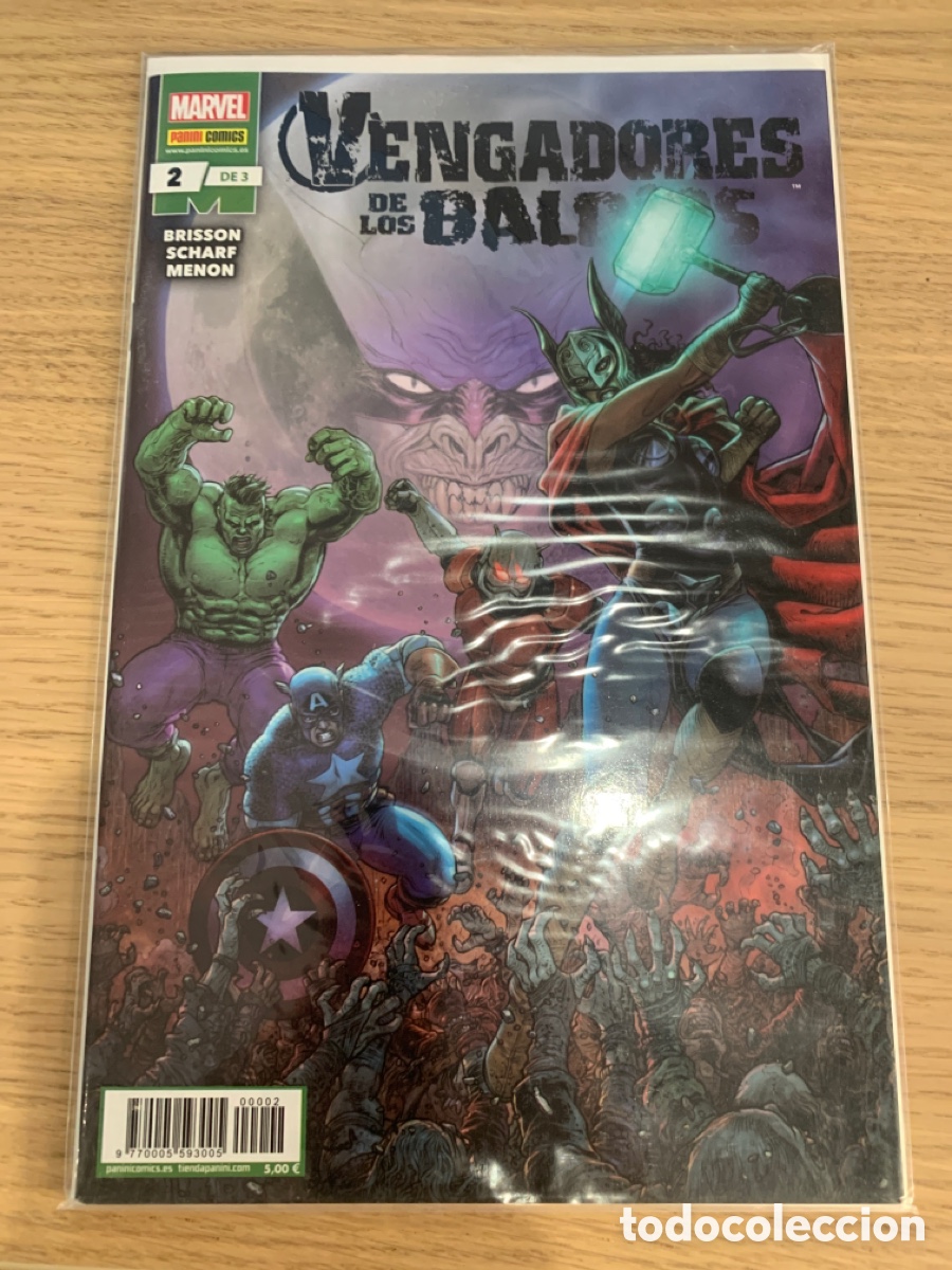 C&oacute;mics: Vengadores de los Bald&iacute;os 2 (de 3) (grapa) - Brisson, Scharf, Menon - Panini / Marvel - Foto 1