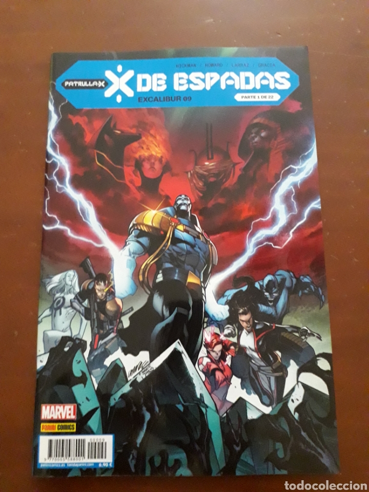 Comics: Excalibur num 9. X de espadas parte 1