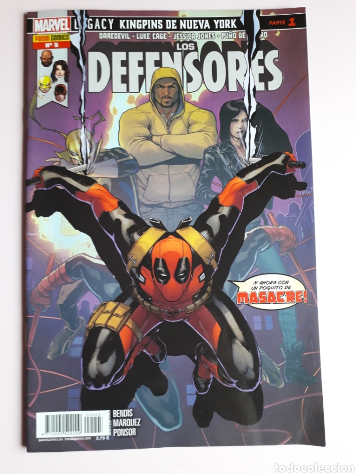 C&oacute;mics: Los defensores num 5. Excelente estado - Foto 1
