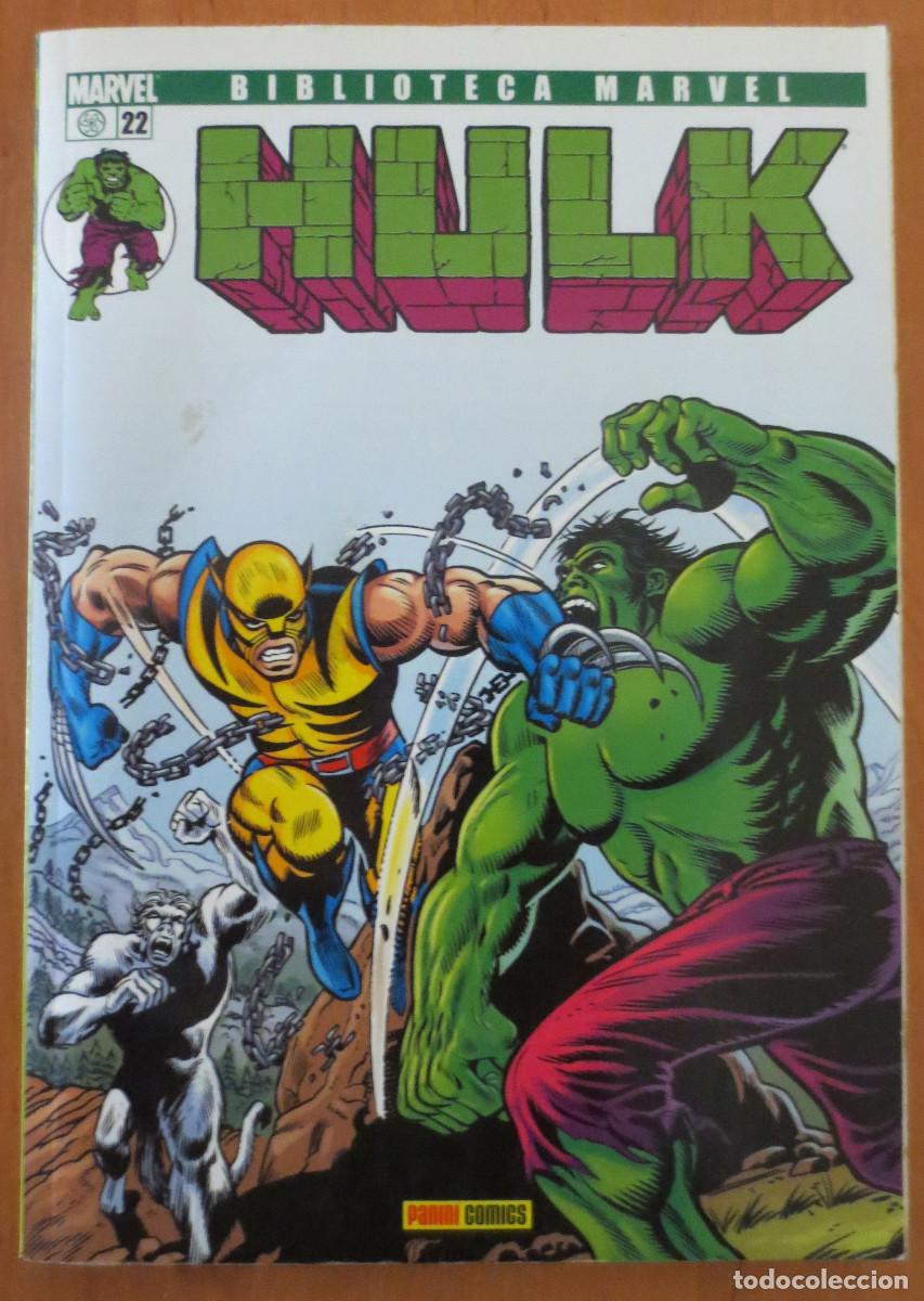 C&oacute;mics: BIBLIOTECA MARVEL HULK N&ordm; 22 PANINI - Foto 1