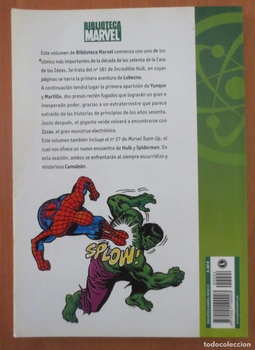 C&oacute;mics: BIBLIOTECA MARVEL HULK N&ordm; 22 PANINI - Foto 2