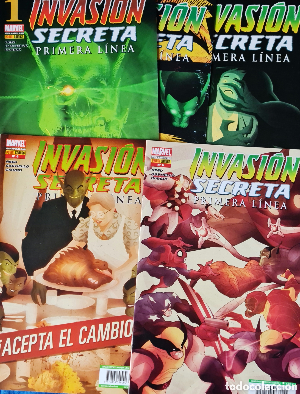C&oacute;mics: Invasi&oacute;n Secreta: Primera L&iacute;nea. Completa - Foto 1