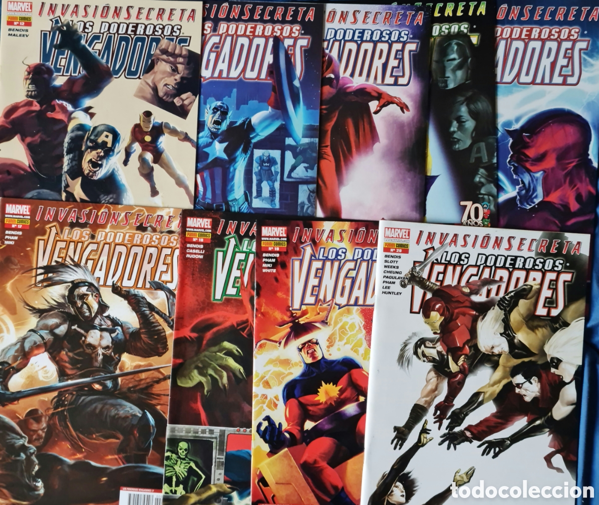 C&oacute;mics: Los Poderosos Vengadores 12 al 20 (Invasi&oacute;n secreta) - Foto 1