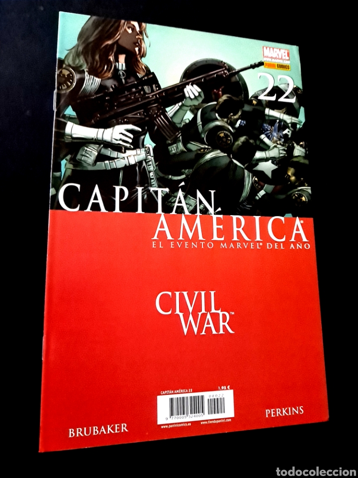 C&oacute;mics: DE KIOSCO CAPITAN AMERICA 22 PANINI COMICS GRAPA - Foto 1