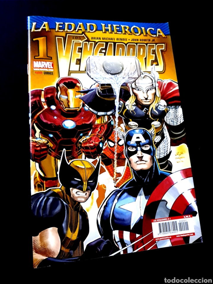 C&oacute;mics: EXCELENTE ESTADO LOS VENGADORES 1 VOL.4 PANINI GRAPA - Foto 1