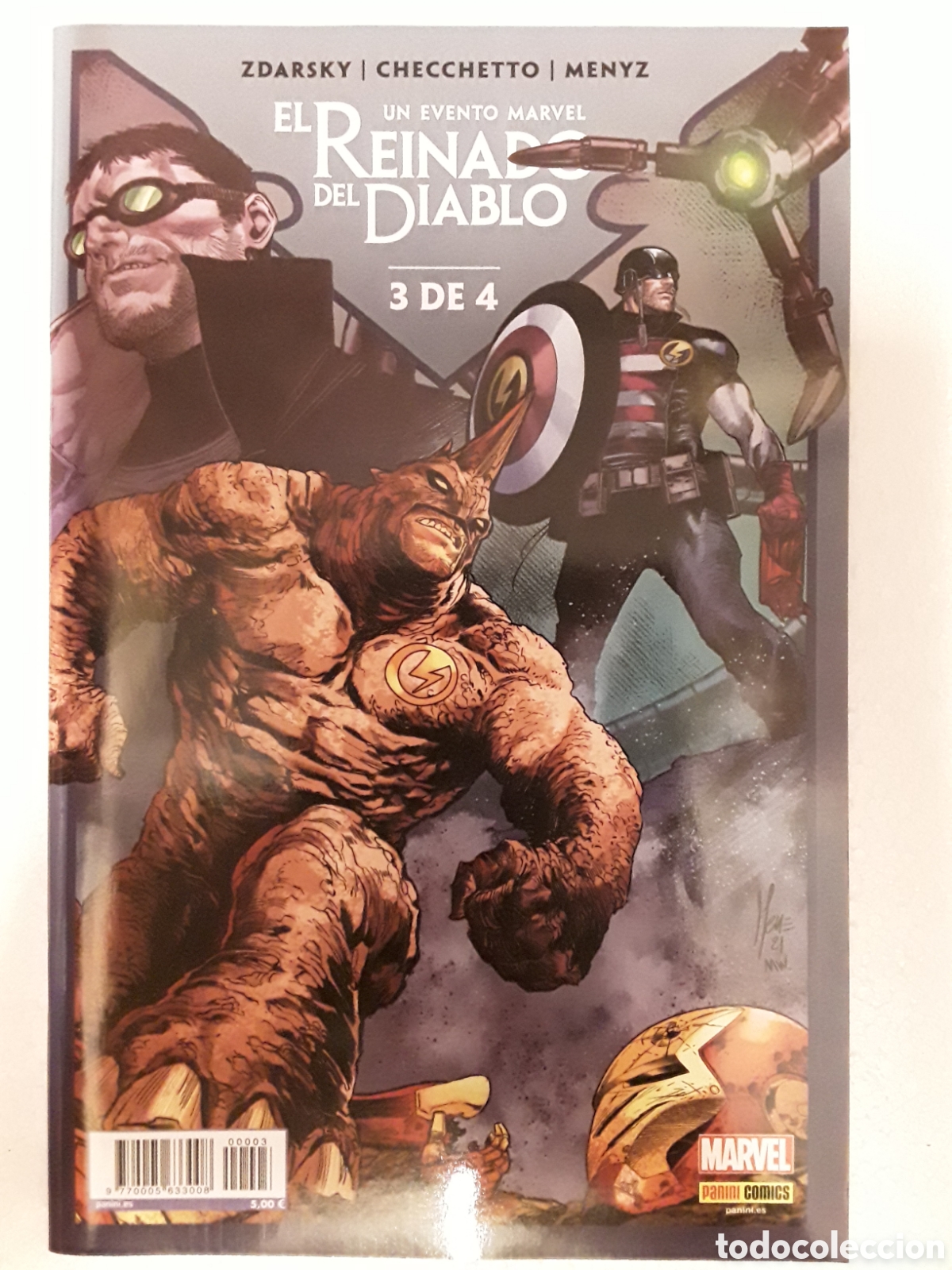 Comics: El reinado del diablo 3 (de 4) (grapa) - Zdarsky, Checchetto, Menyz - Panini / Marvel