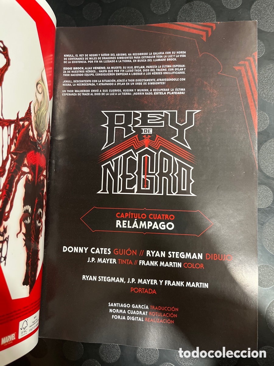 C&oacute;mics: REY DE NEGRO N.3 REL&Aacute;MPAGO Y AMANECER ( 2022 ) - Foto 3