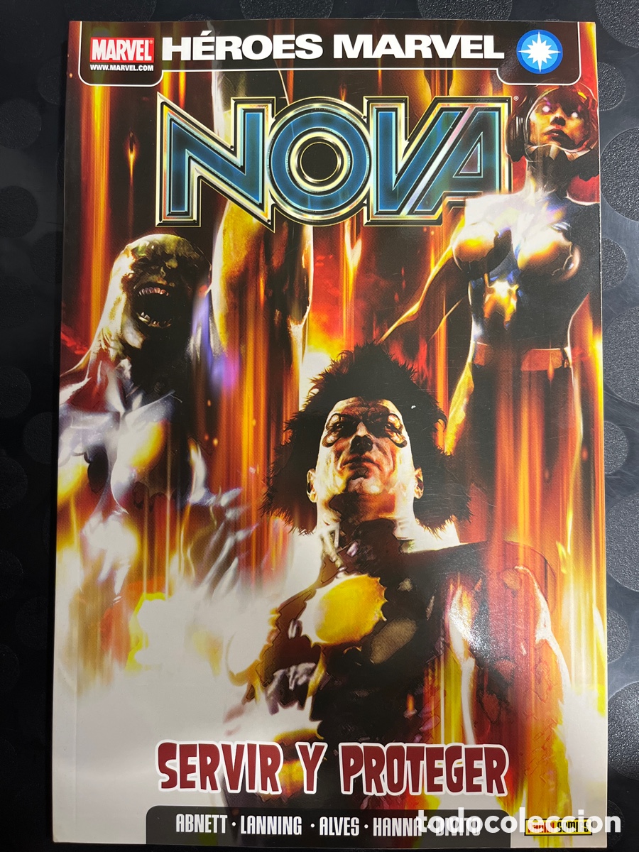 C&oacute;mics: NOVA N.4 SERVIR Y PROTEGER H&Eacute;ROES MARVEL ( 2008/2010 ) - Foto 1
