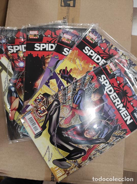 C&oacute;mics: SPIDERMEN de Brian Michael Bendis. SL de 5 comics. Panini 2012 - Foto 1