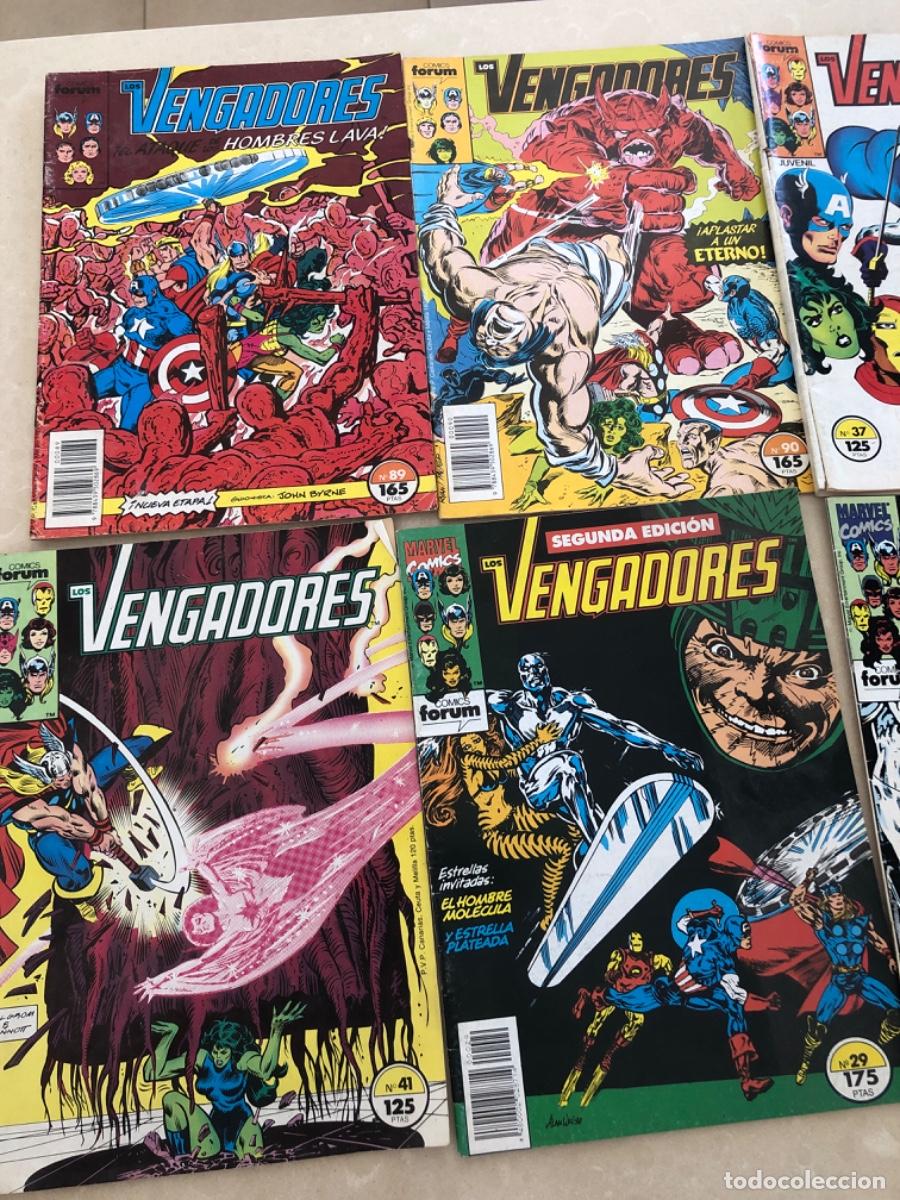 C&oacute;mics: lote de 8 c&oacute;mics de los vengadores - Foto 1