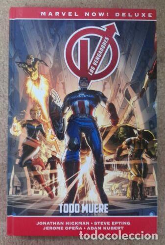 Comics: Los Vengadores.Todo Muere.Marvel Now Deluxe.Panini