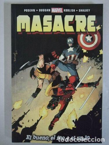 C&oacute;mics: Masacre.El Bueno el feo y el Malo.Marvel.Panini - Foto 1