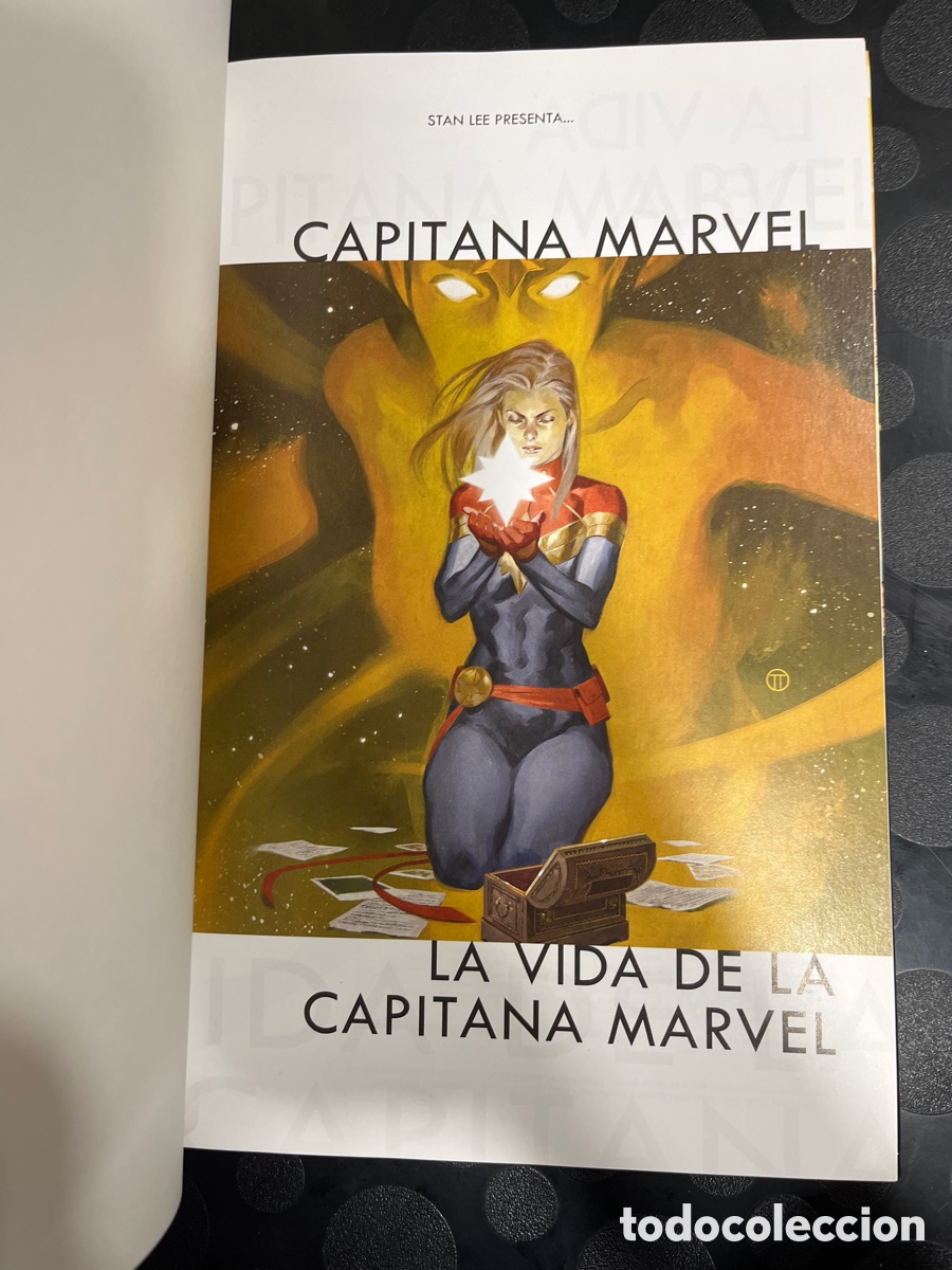 C&oacute;mics: LA VIDA DE LA CAPITANA MARVEL 100% MARVEL HC ( 2019 ) - Foto 3