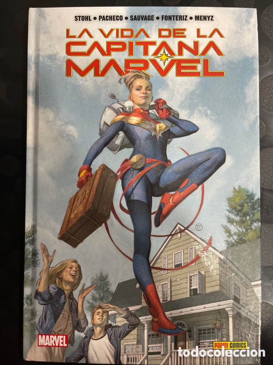 C&oacute;mics: LA VIDA DE LA CAPITANA MARVEL 100% MARVEL HC ( 2019 ) - Foto 1