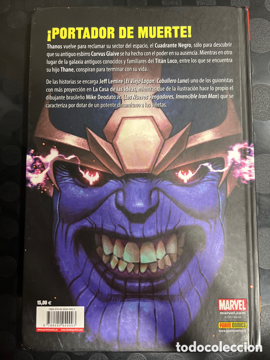 C&oacute;mics: THANOS N.1 EL REGRESO COLECCI&Oacute;N 100% MARVEL HC ( 2017/2020 ) - Foto 2