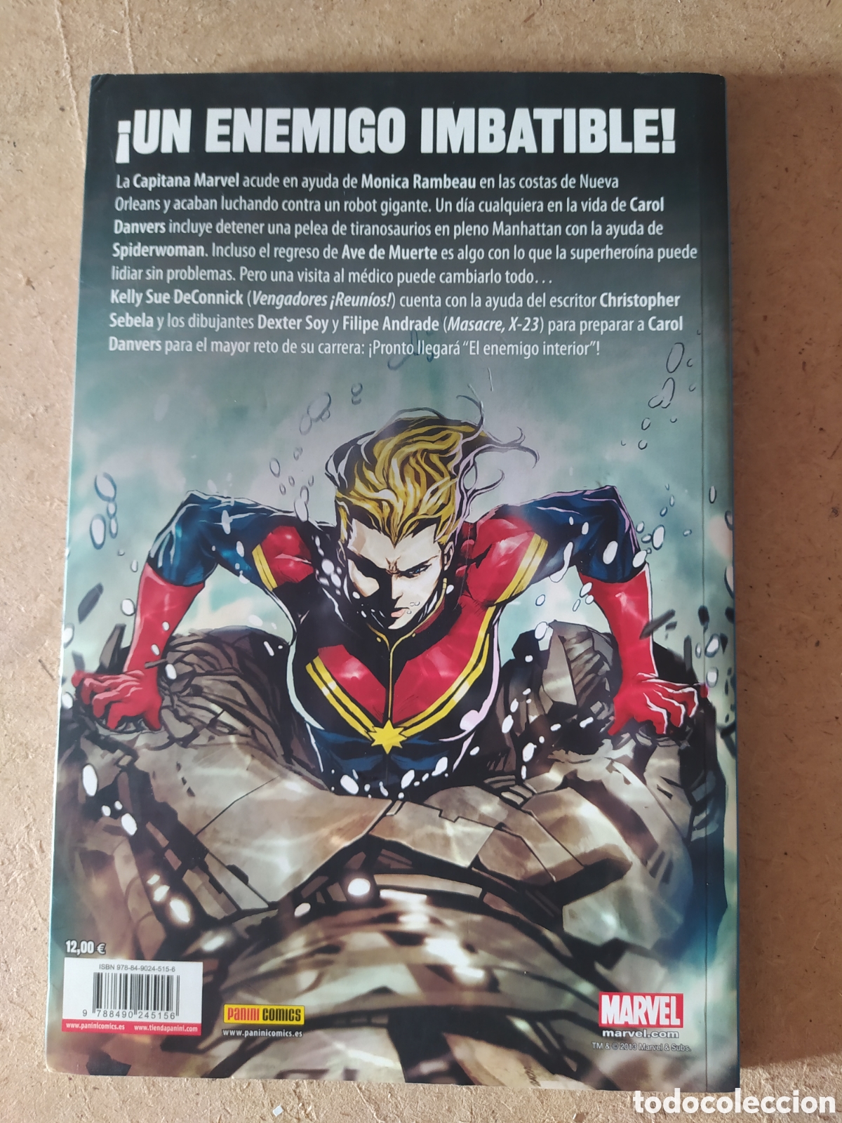 C&oacute;mics: Colecci&oacute;n 100% - capitana Marvel 2 : en caida - Foto 2