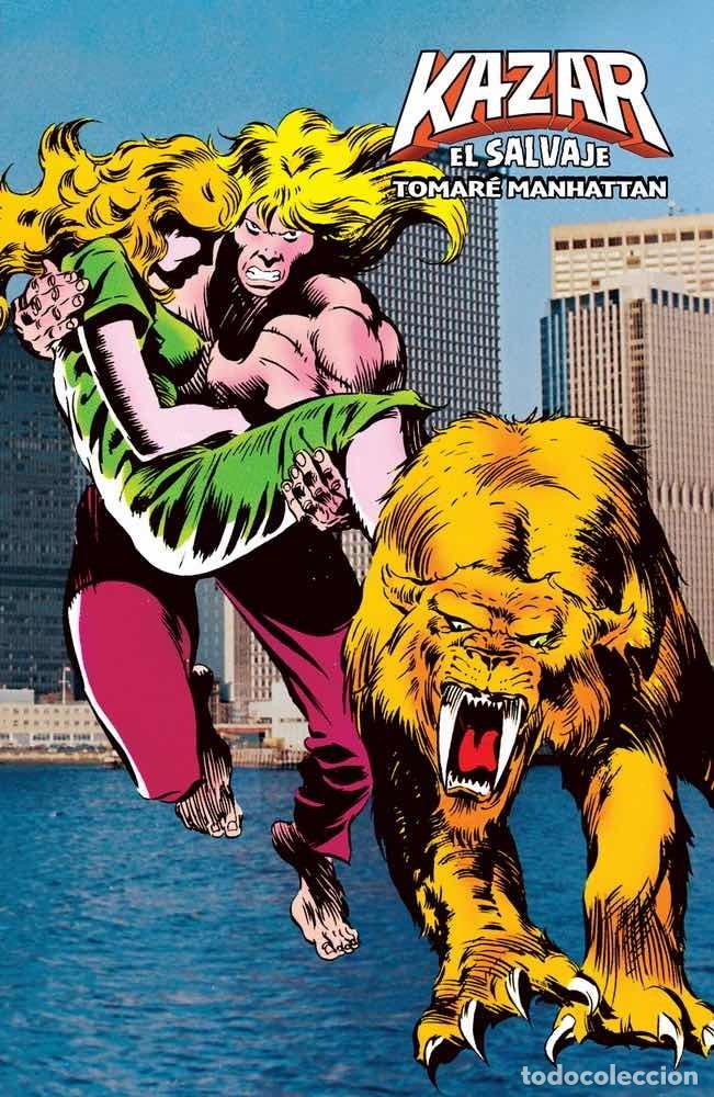C&oacute;mics: KA ZAR EL SALVAJE. MARVEL LIMITED EDITION. TOMARE MANHATTAN. 456 PAGINAS. TAPA DURA KA-ZAR