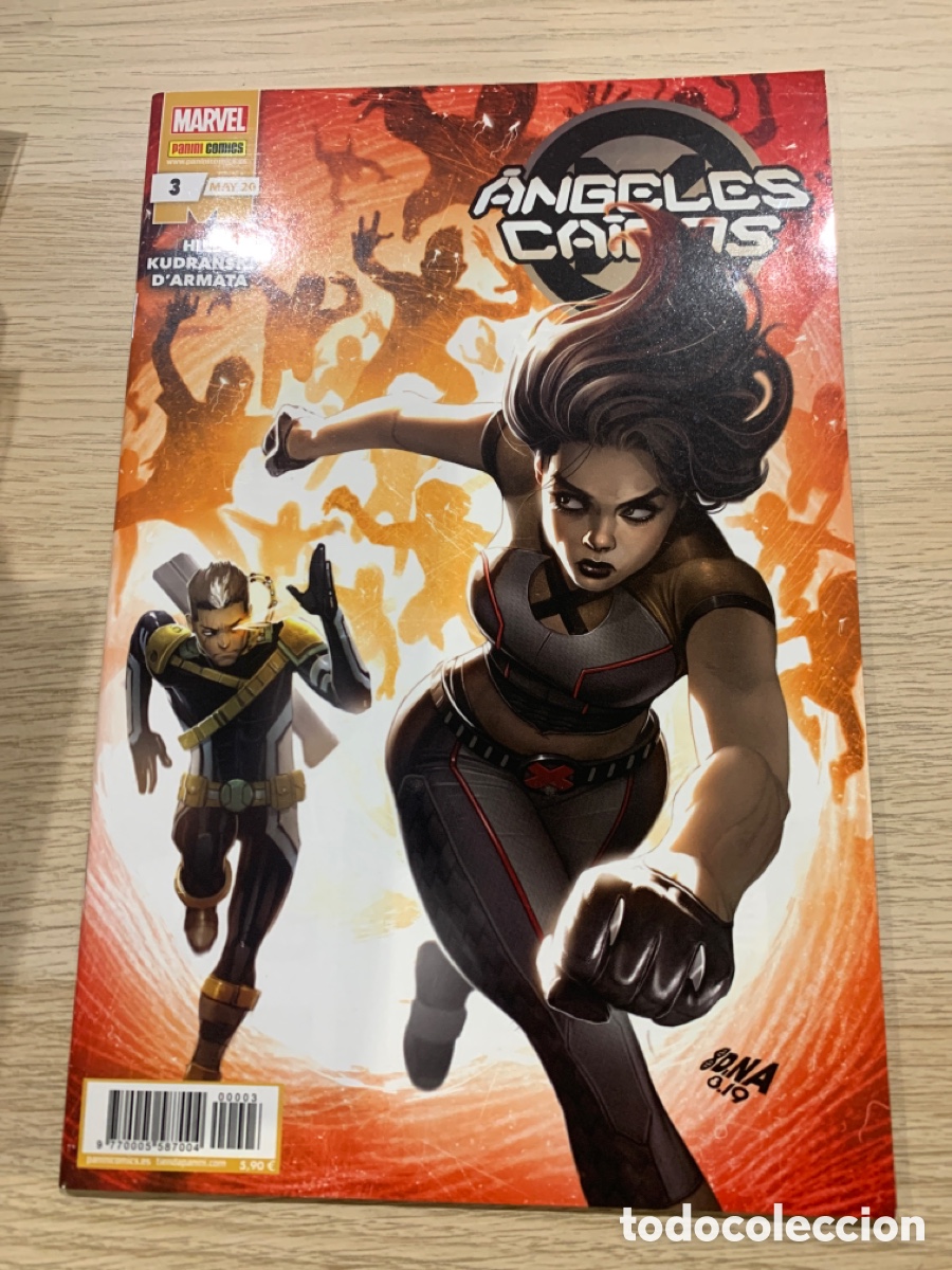C&oacute;mics: &Aacute;ngeles Ca&iacute;dos 1 2 3 4 (Colecci&oacute;n Completa) - Grapa - Panini / Marvel - Foto 4
