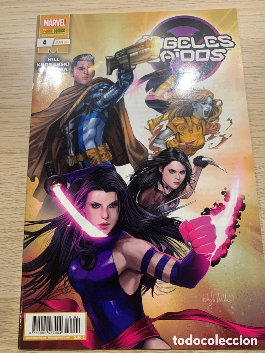 C&oacute;mics: &Aacute;ngeles Ca&iacute;dos 1 2 3 4 (Colecci&oacute;n Completa) - Grapa - Panini / Marvel - Foto 5