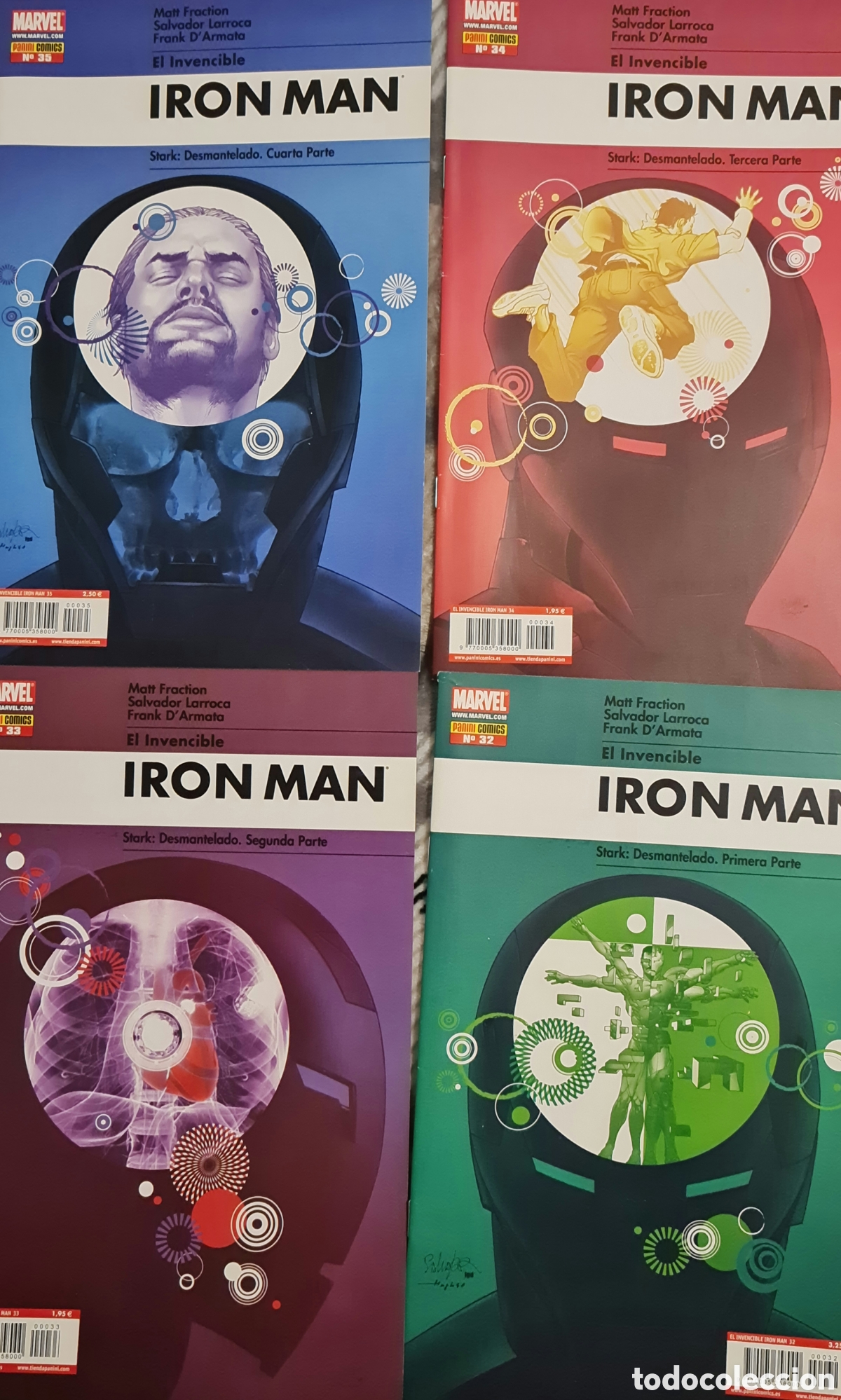 C&oacute;mics: Iron Man N&uacute;meros 32 al 36 (Stark Desmantelado) - Foto 1