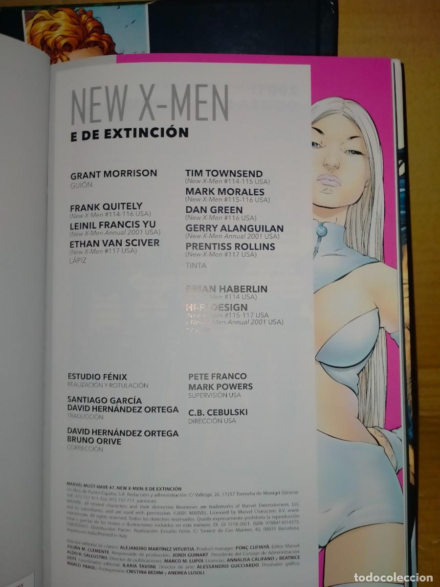C&oacute;mics: GRANT MORRISON/FRANK QUITELY. NEW X-MEN (E DE EXTINCI&Oacute;N) .MARVEL - Foto 3