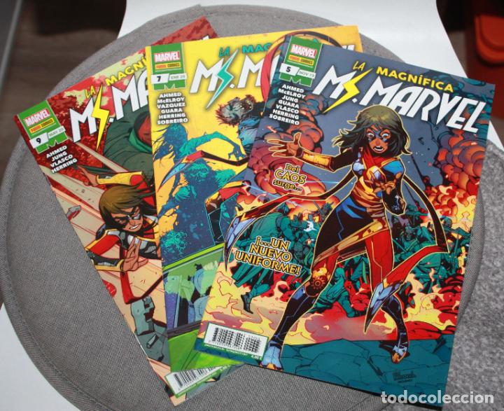 Comics : La magn&iacute;fica MS.MARVEL n&uacute;m.05,07y 09