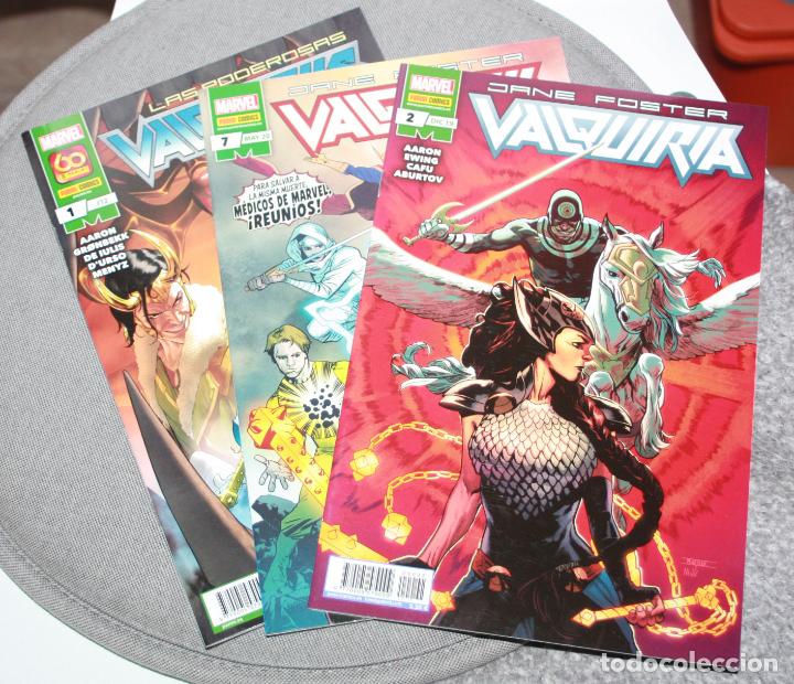 C&oacute;mics: Valquiria: Jane Foster n&uacute;m. 02 y n&uacute;m.07 +Poderosas Valquirias num. 09 - Foto 1