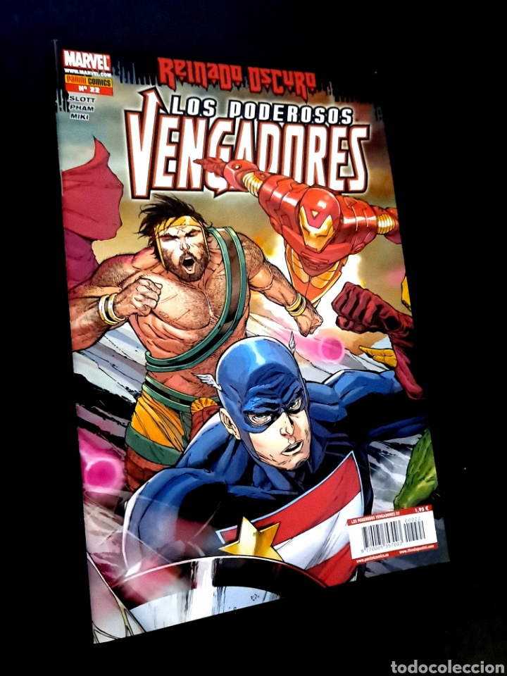 C&oacute;mics: DE KIOSCO LOS PODEROSOS VENGADORES 22 VOL.1 PANINI COMICS GRAPA - Foto 1