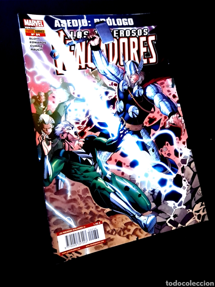 C&oacute;mics: DE KIOSCO LOS PODEROSOS VENGADORES 34 VOL.1 PANINI COMICS GRAPA - Foto 1