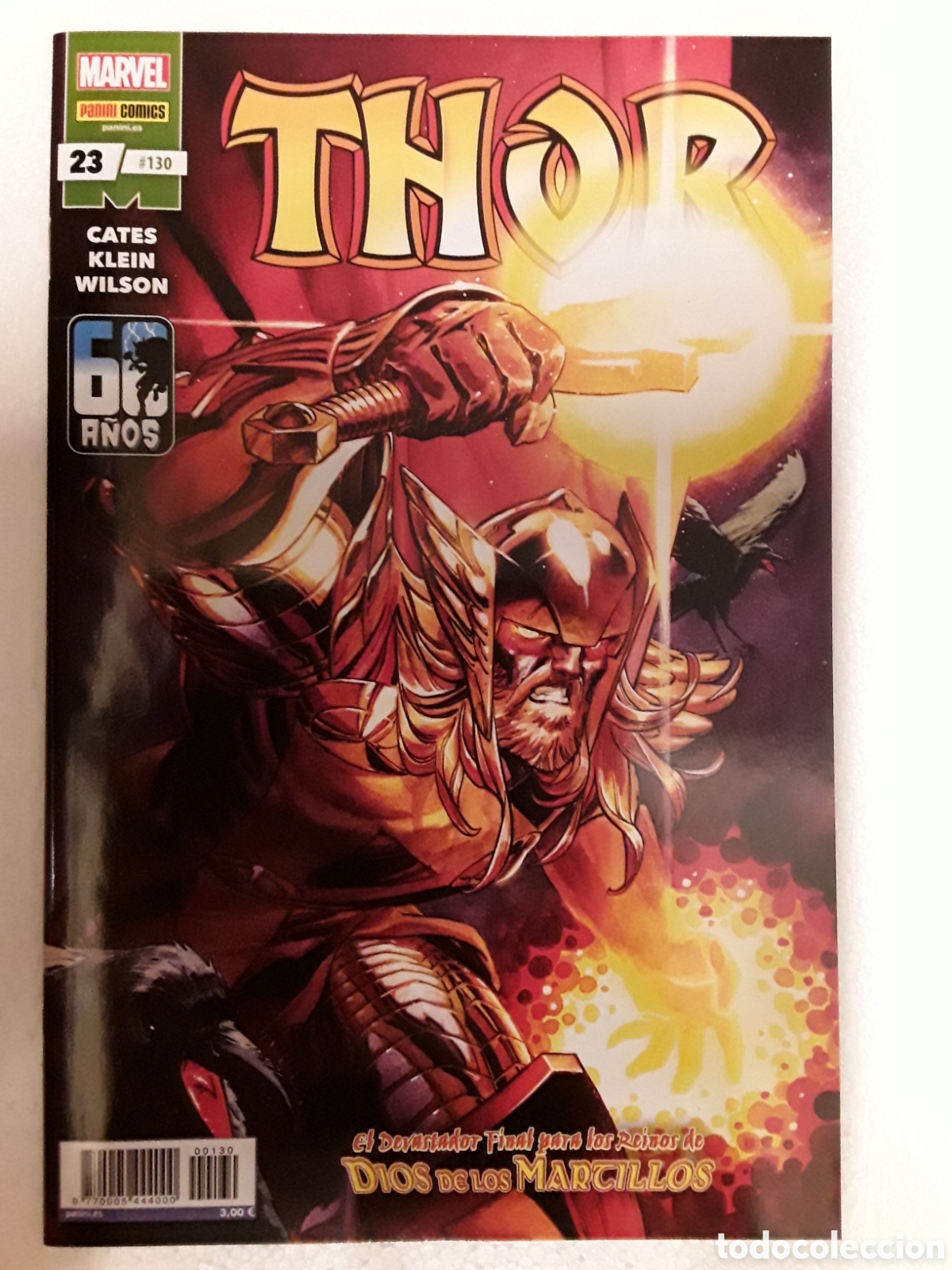C&oacute;mics: Thor 23 / 130 (grapa) - Cates, Klein, Wilson - Panini / Marvel - Foto 1