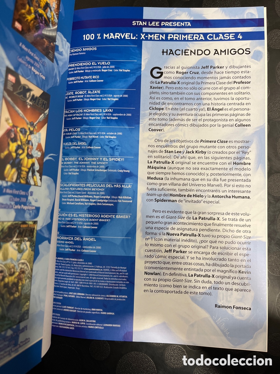 C&oacute;mics: X MEN N.4 PRIMERA CLASE COLECCI&Oacute;N 100% MARVEL ( 2008/2010 ) - Foto 3