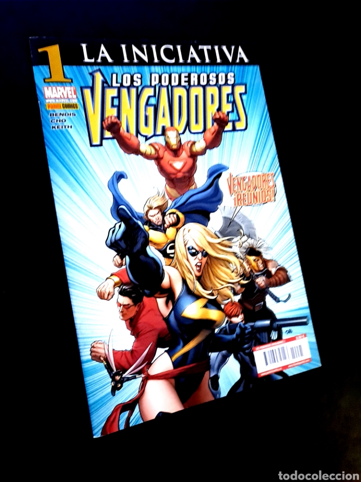 C&oacute;mics: EXCELENTE ESTADO LOS PODEROSOS VENGADORES 1 VOL.1 PANINI COMICS GRAPA - Foto 1