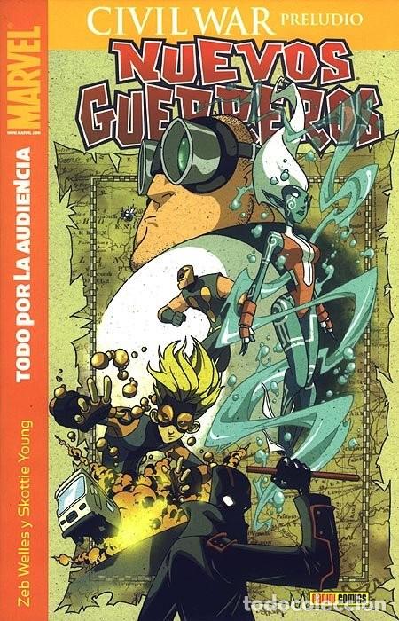 C&oacute;mics: NUEVOS GUERREROS. PANINI. COMPLETA: 4 TOMOS - Foto 3