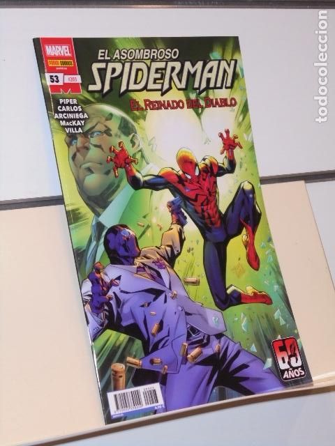 C&oacute;mics: EL ASOMBROSO SPIDERMAN N&ordm; 53-203 MARVEL - PANINI - Foto 1
