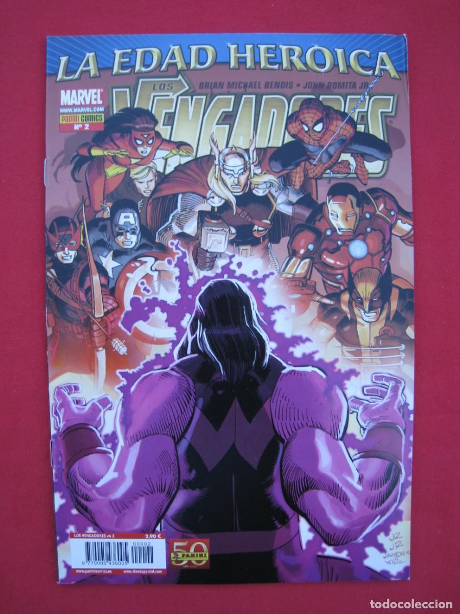 C&oacute;mics: LA EDAD HEROICA - LOS VENGADORES - N&ordm; 2 - PANINI. - Foto 1