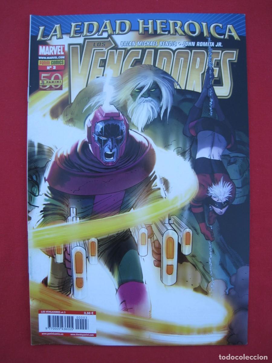 C&oacute;mics: LA EDAD HEROICA - LOS VENGADORES - N&ordm; 3 - PANINI. - Foto 1