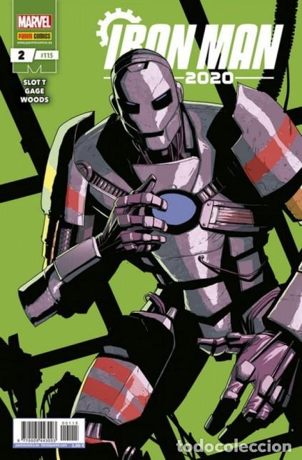 C&oacute;mics: IRON MAN VOL. 2 N&ordm; 115 / 2 IRON MAN 2020 - PANINI - IMPECABLE - Foto 1