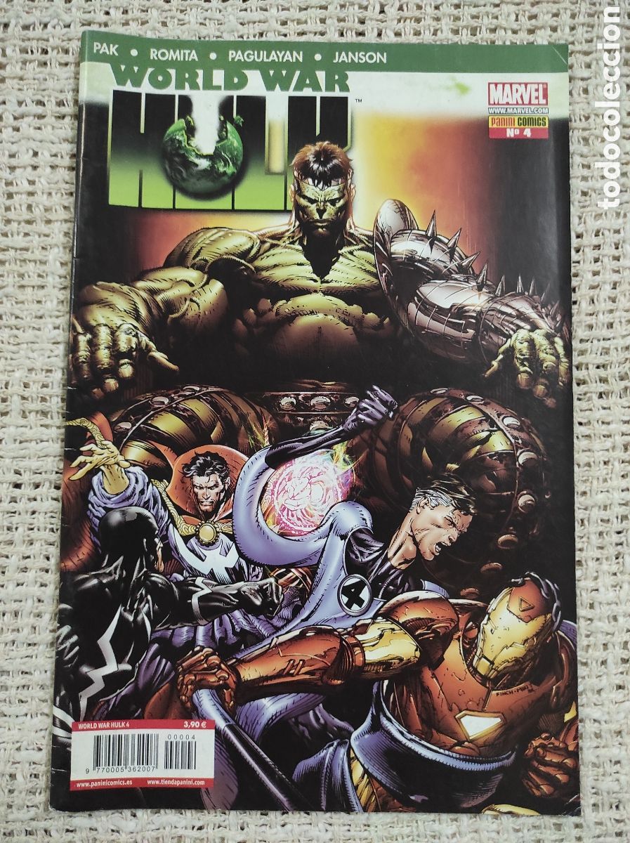 C&oacute;mics: WORLD WAR HULK N&ordm; 4 DE edita : PANINI - Foto 1